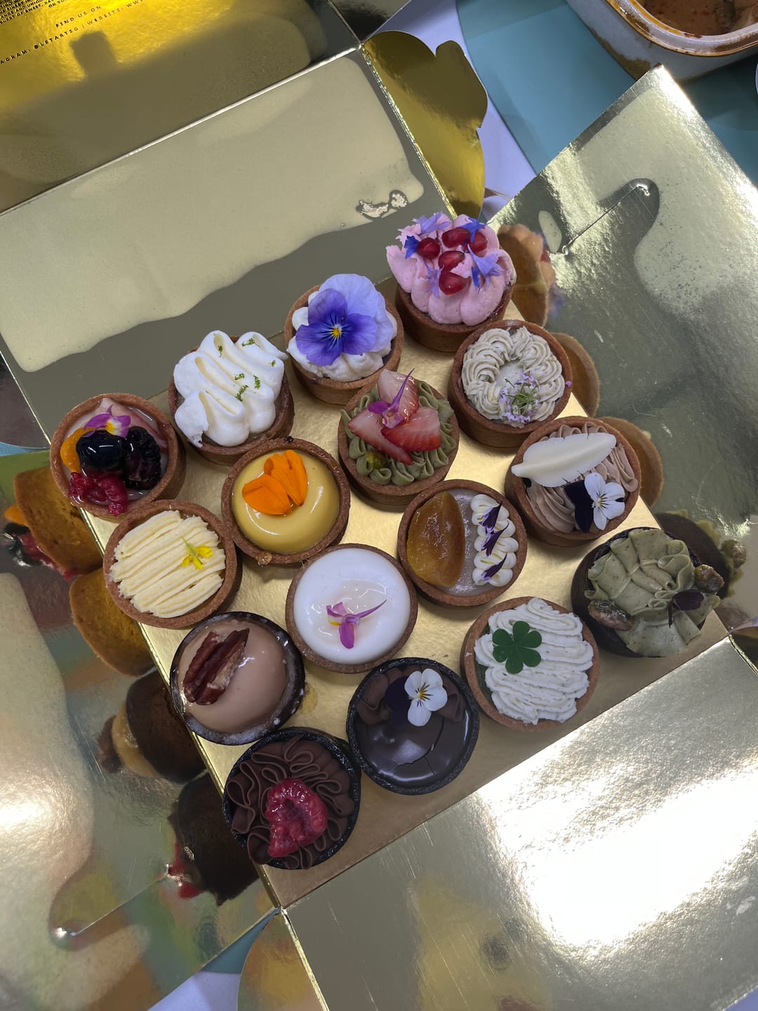 Customer photo review of The Dessert Connoisseur 16pcs