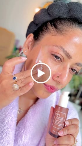 Customer photo review of Maple Energy Infusing Serum
