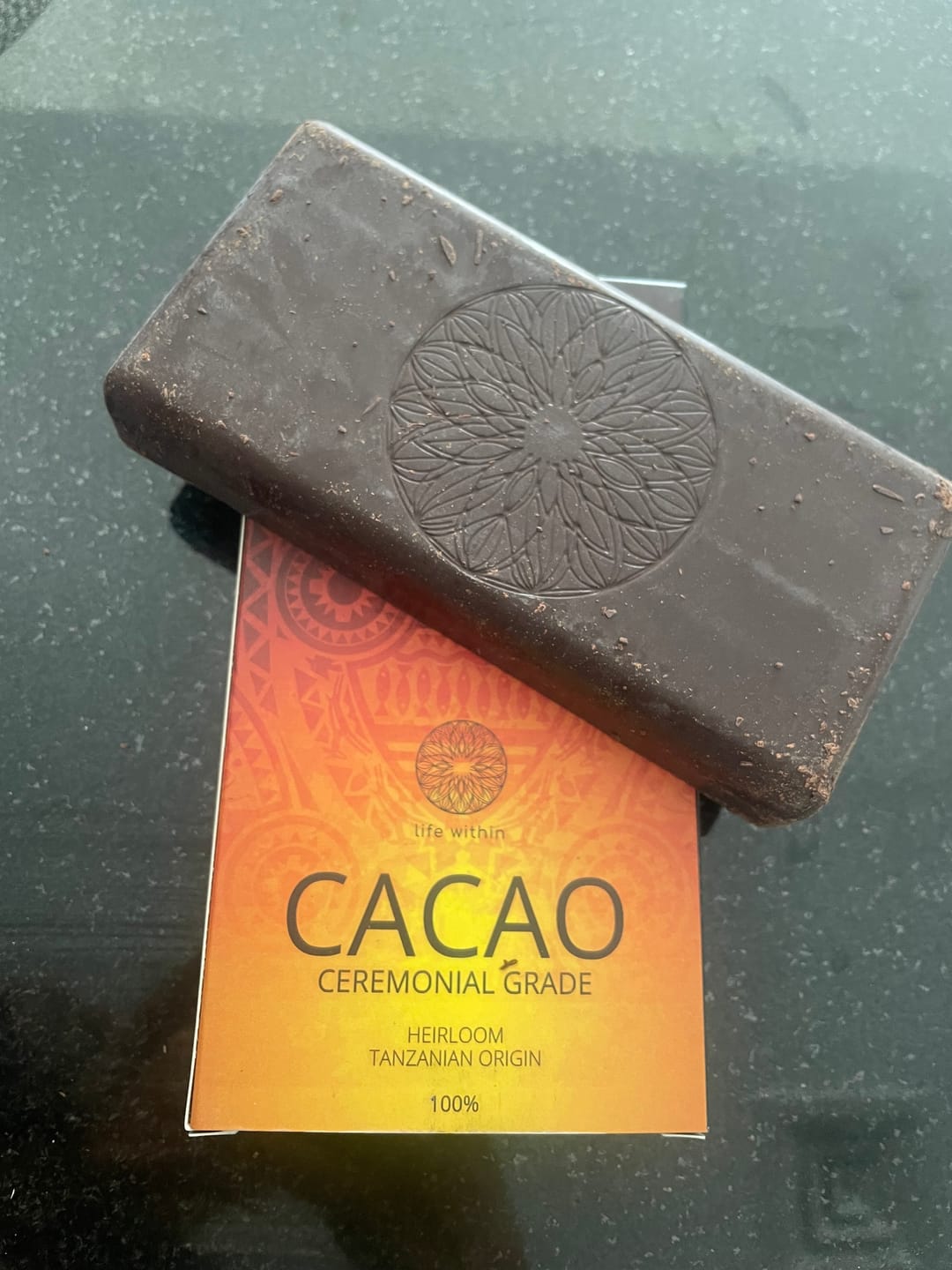 Customer photo review of 100% Ceremonial Grade Cacao