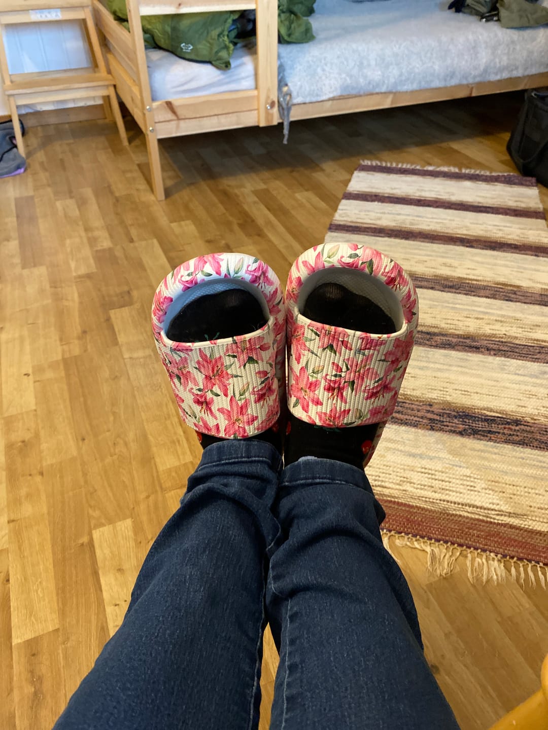 Customer photo review of HappyFlops Limited Editions