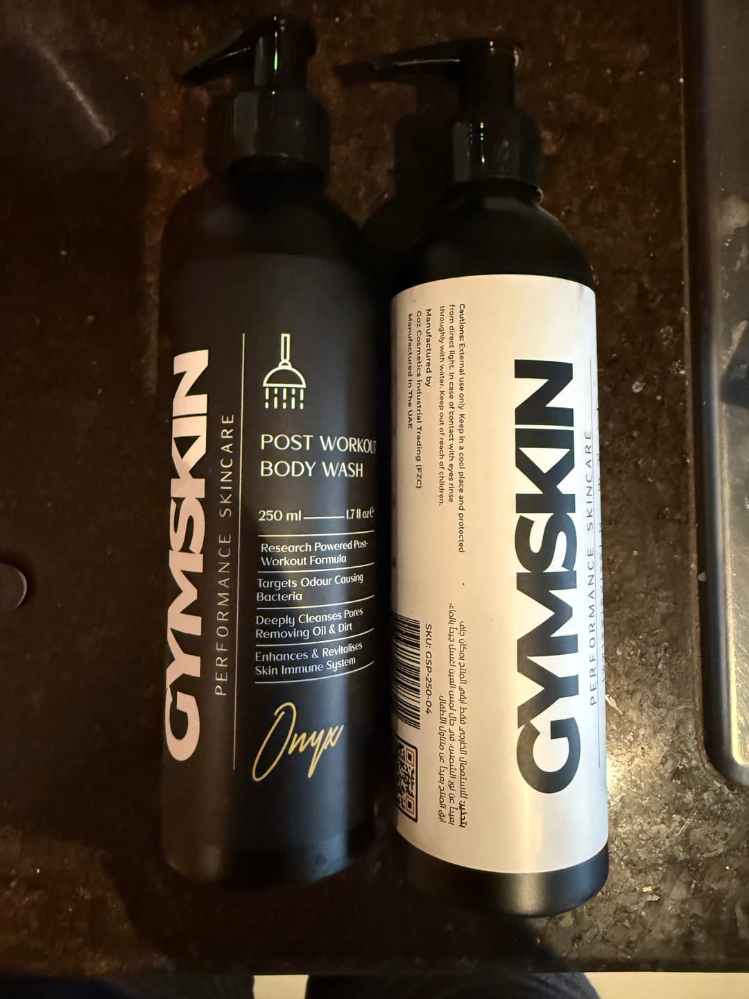 Customer photo review of Post Workout Body Wash