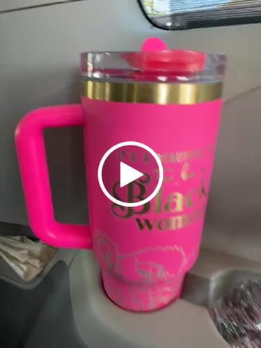 Customer video review of Fierce Fuchsia HydraLock™ Flip Straw Tumbler - 40oz