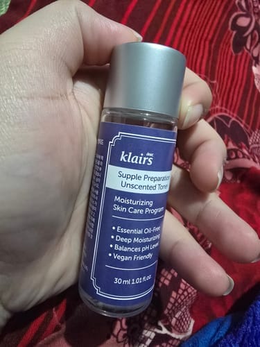 Customer photo review of Supple Preparation Unscented Toner