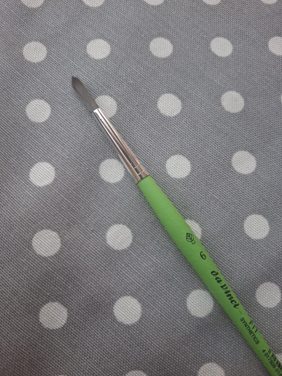 Customer photo review of da Vinci Fit Synthetics - Pincel Redondo