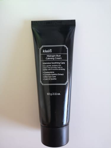 Customer photo review of Midnight Blue Calming Cream
