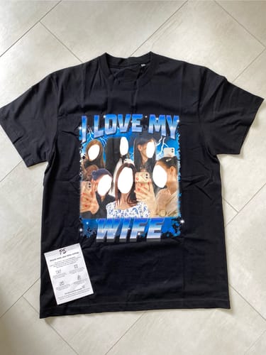 Customer photo review of 90er Vintage Foto - Individuelles T-Shirt