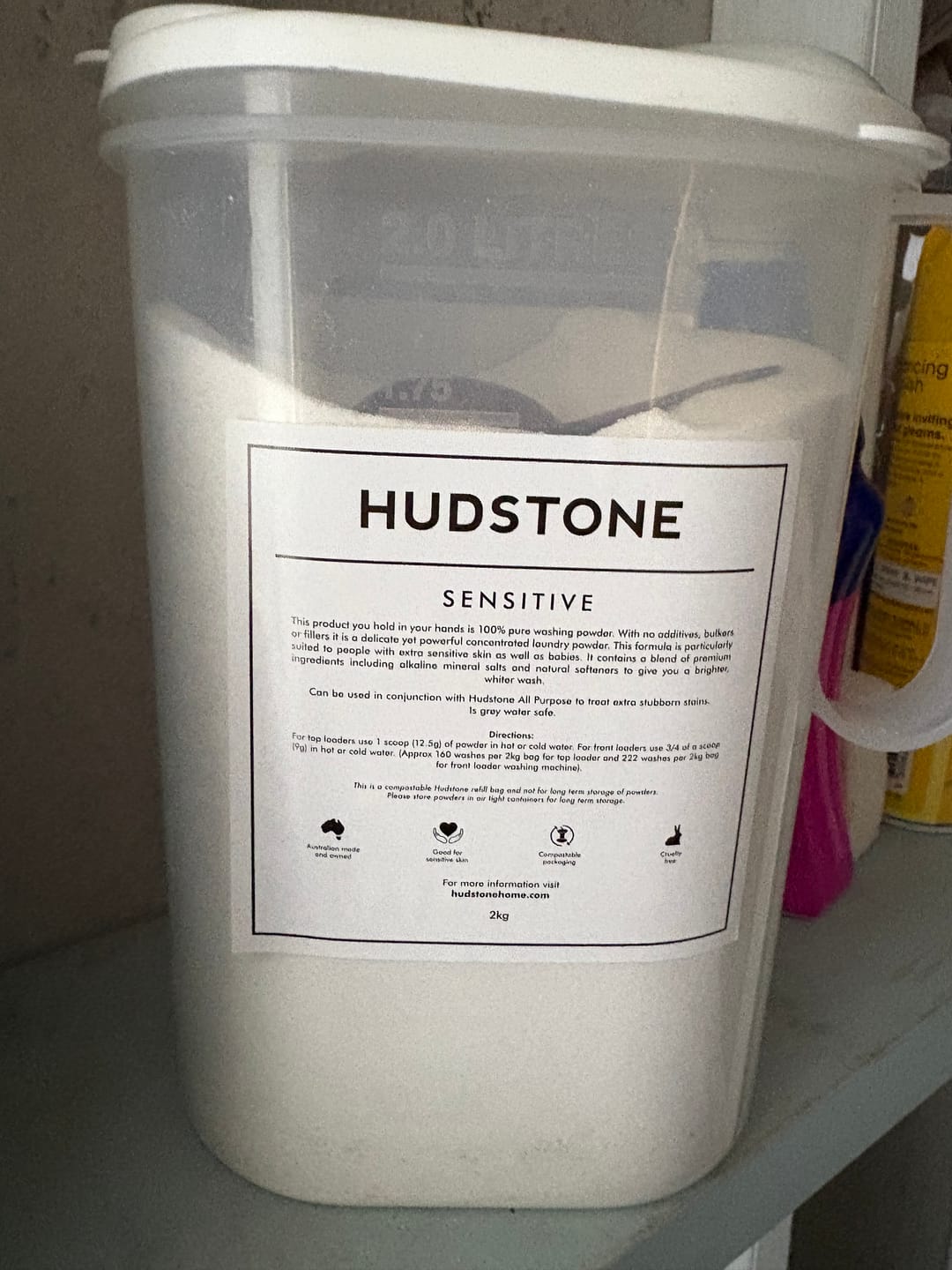 Customer photo review of Jar Labels