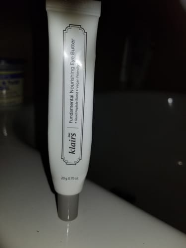 Customer photo review of Fundamental Nourishing Eye Butter