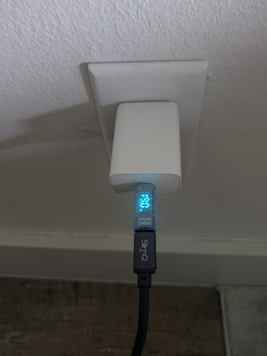 Customer photo review of Dual USB-C Digital Display Adapter