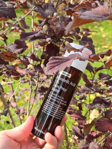 Customer photo review of Mandelic Acid Gentle Exfoliating Toner