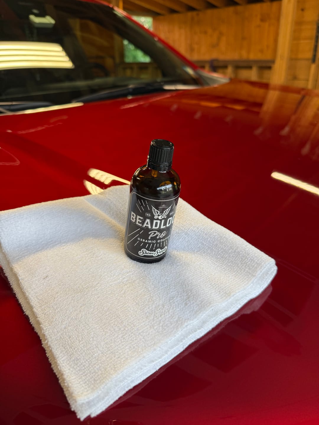 Customer photo review of Beadlock Pro Ceramic Paint Coating - 100ml Kit