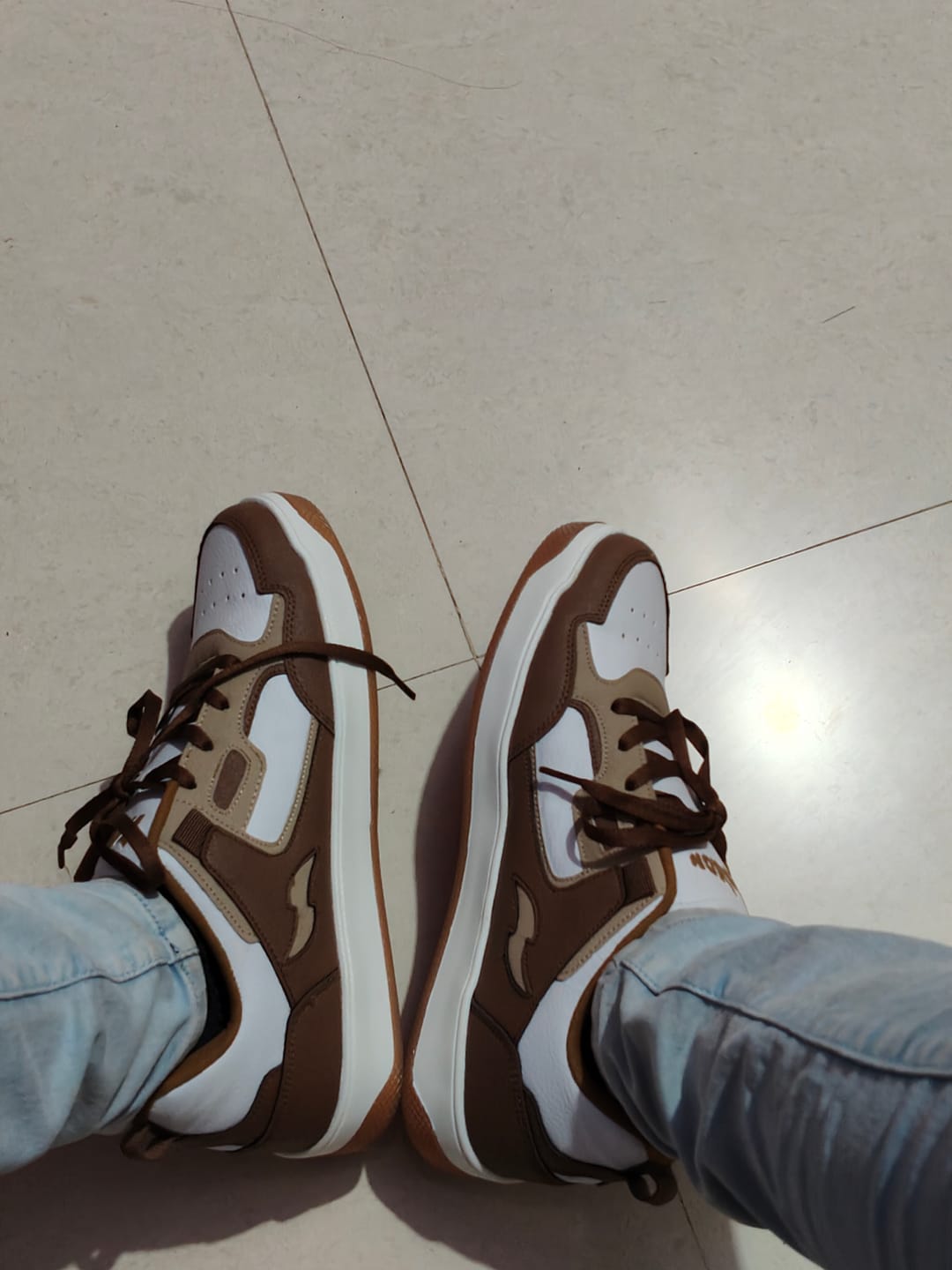 Customer photo review of COOPER Beige Brown