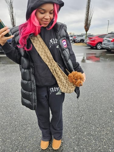 Customer photo review of GUNA DOG CARRIER