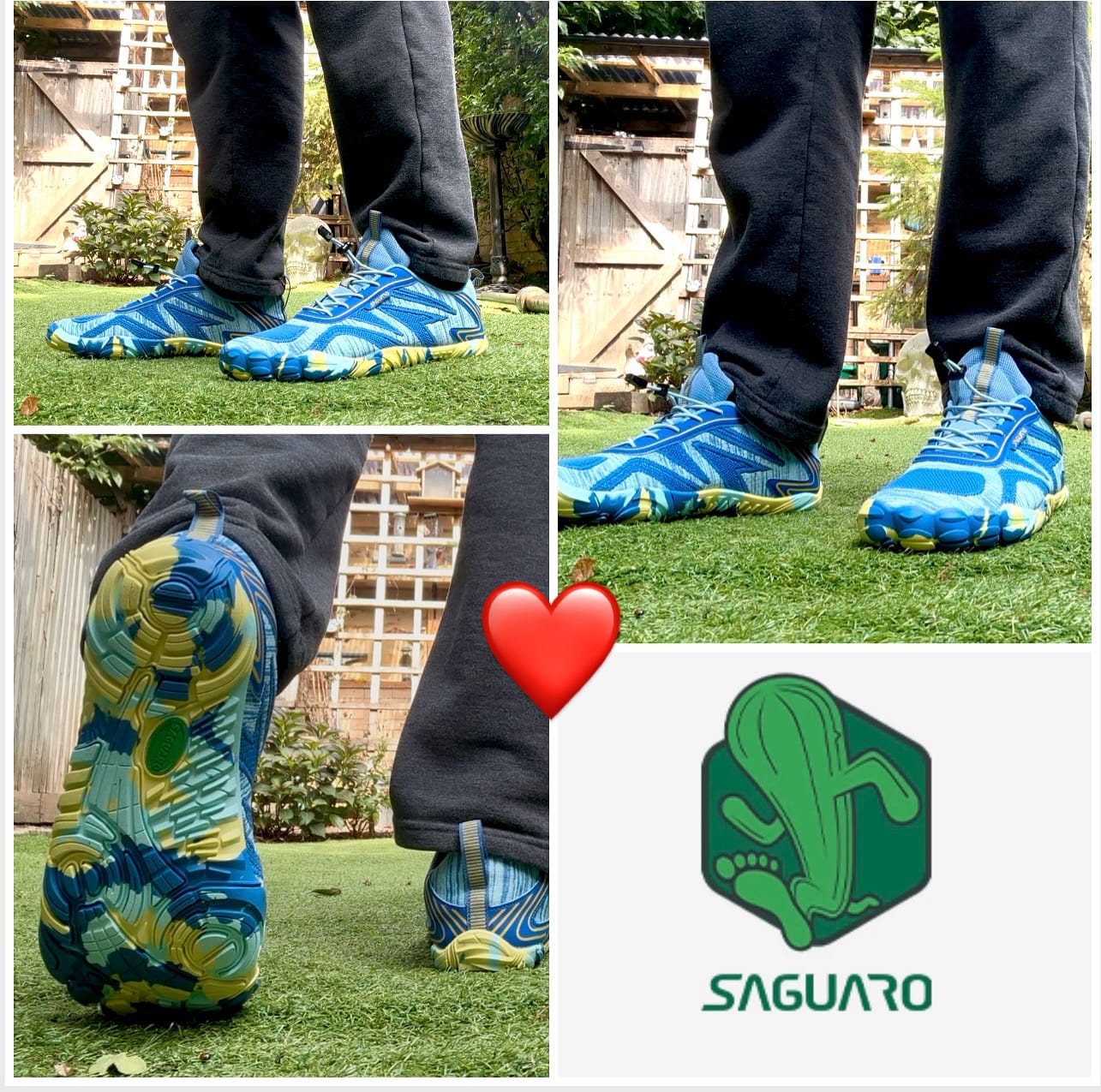 Customer photo review of Active II - Barefoot Shoes