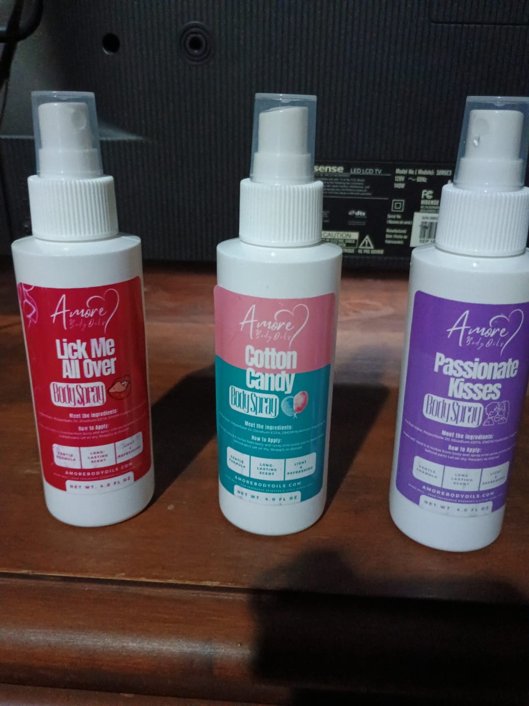 Customer photo review of Lick Me All Over - Body Spray