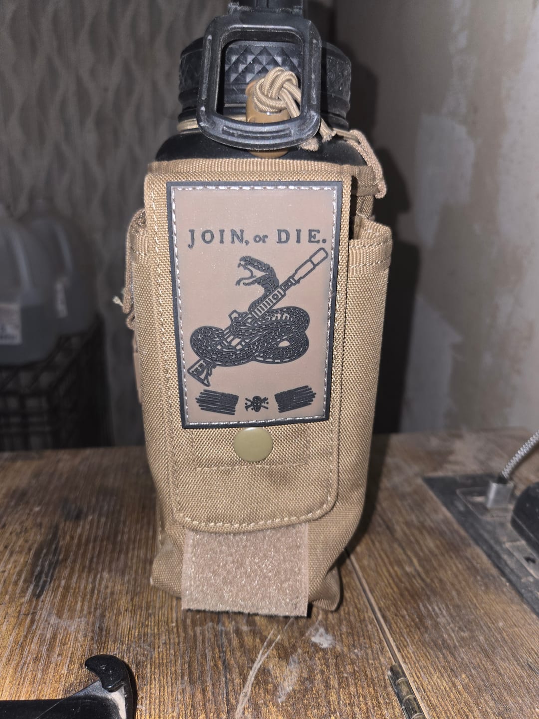 Customer photo review of 32oz Battle Bottle Sleeves