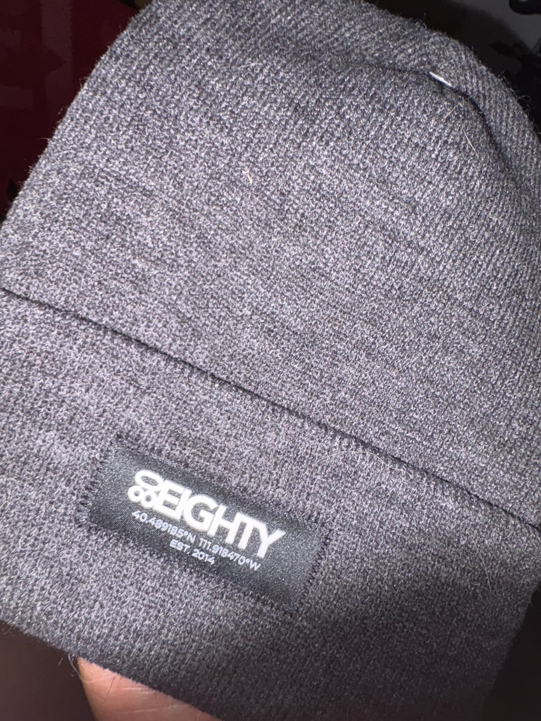 Customer photo review of 80eighty® GCS Sloe Beanie