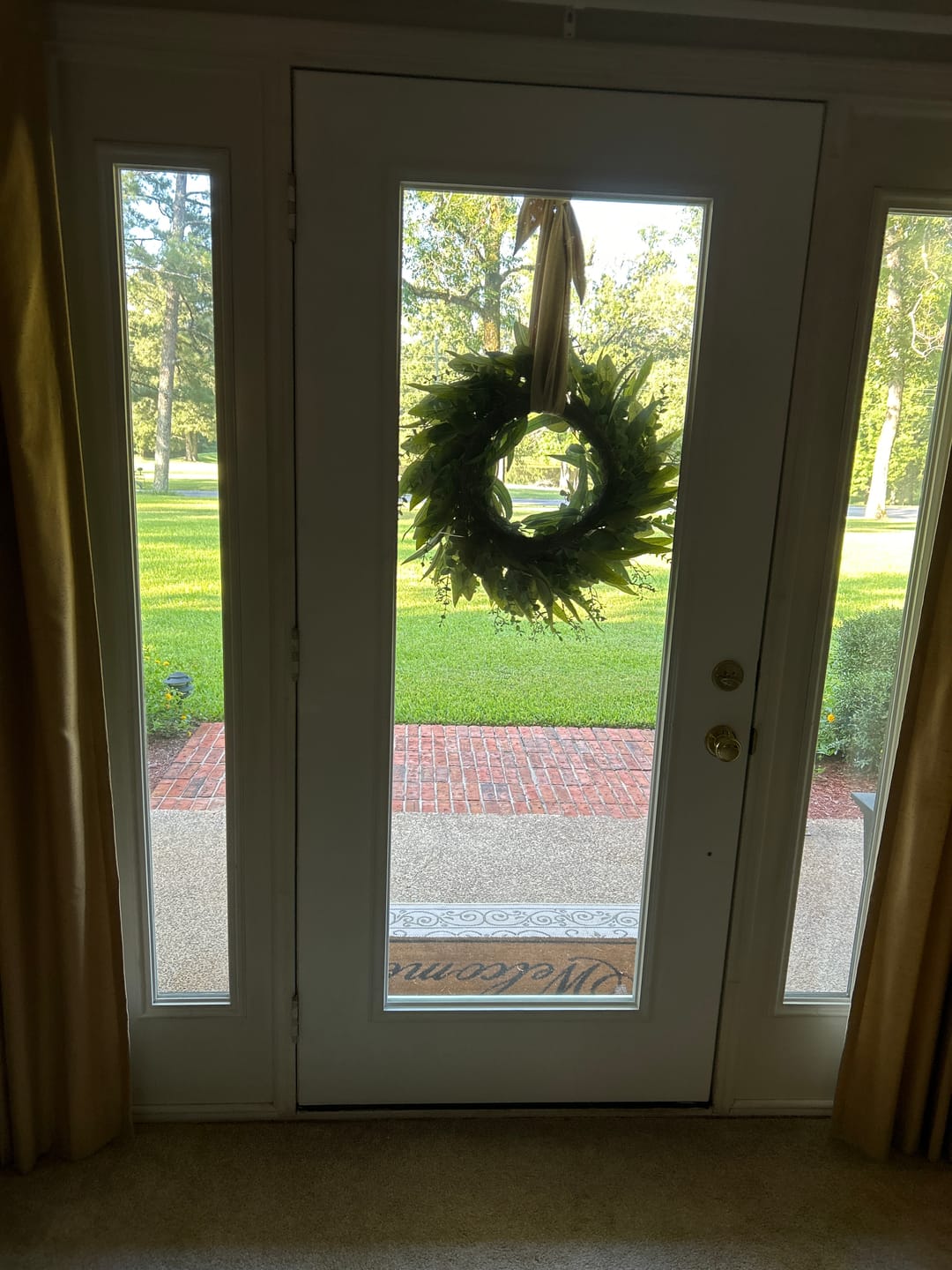 Customer photo review of Clear 1 Lite Glass and Frame Kit (Full Lite)