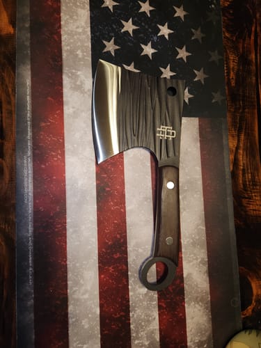Customer photo review of THE BUTCHER KNIFE