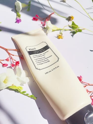 Customer photo review of Gentle Black Facial Cleanser