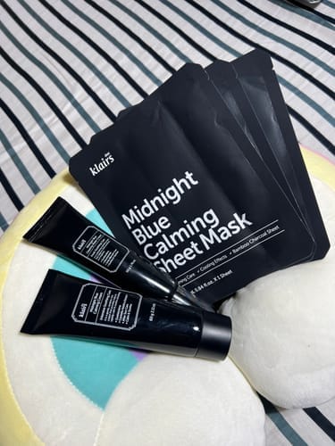 Customer photo review of Midnight Blue Clearing Water Cream