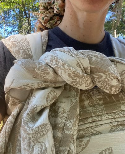 Customer photo review of Queen of the Night Lumina Woven Wrap by LennyLamb