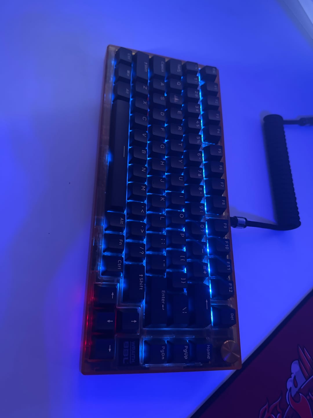 Customer photo review of Wraith W75 V2 [BBL Edition] Klavye (Manyetik Switch / HE)
