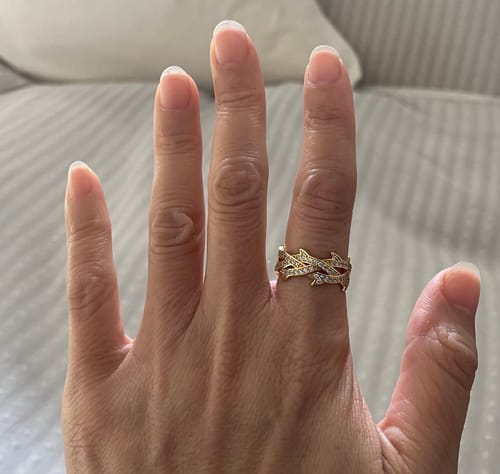 Customer photo review of Crown of Thorns Resilience Ring