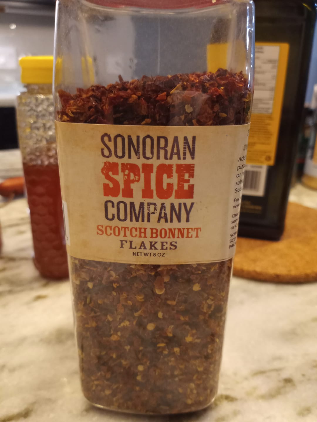 Customer photo review of Scotch Bonnet Pepper Flakes