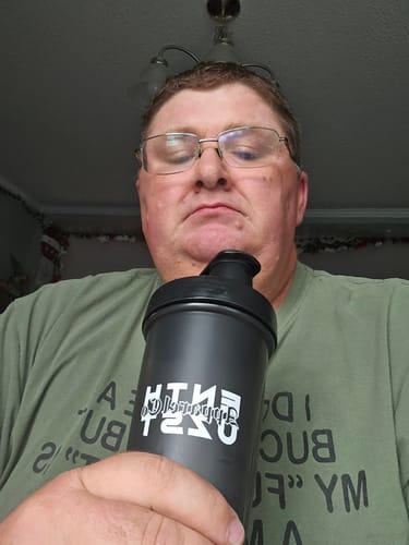 Customer photo review of GRIND BLENDER BOTTLE