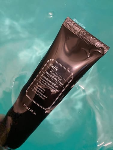 Customer photo review of Midnight Blue Clearing Water Cream
