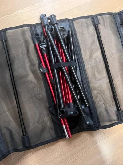Customer photo review of Faltbarer Campingtisch – kompakter Klapptisch für Outdoor, Picknick & Reisen