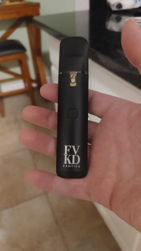 Customer photo review of 3 PACK FVKD EXOTICS THCA ROSIN DISPOSABLE | 3.5G