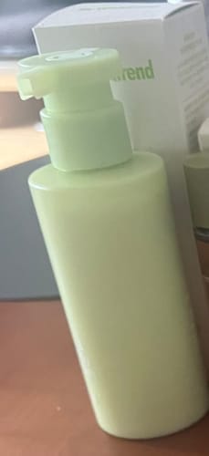 Customer photo review of Green Tea (Matcha) & Enzyme Milky Foaming Wash