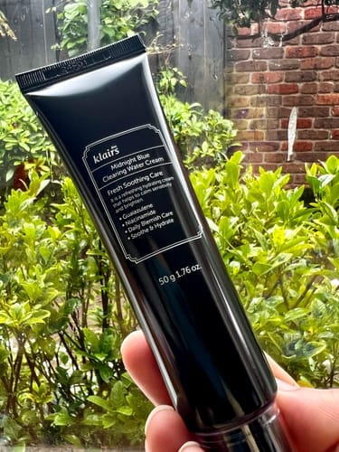 Customer photo review of Midnight Blue Clearing Water Cream
