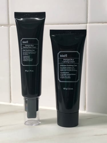 Customer photo review of Midnight Blue Clearing Water Cream
