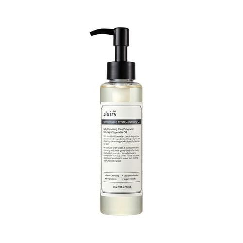 Customer photo review of Gentle Black Fresh Cleansing Oil