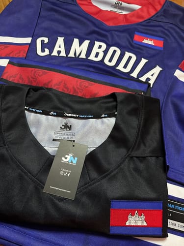 Customer photo review of Cambodia Heritage Custom Hockey Jersey