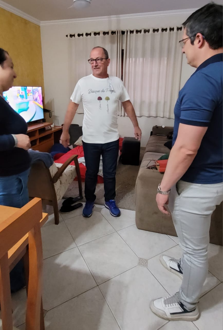 Customer photo review of Camiseta Personalizada FLORESTA DO VOVÔ - ATÉ 13 ÁRVORES - BRANCA - Algodão 100%