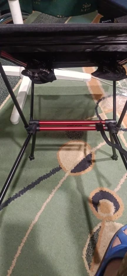 Customer photo review of Faltbarer Campingtisch – kompakter Klapptisch für Outdoor, Picknick & Reisen