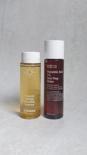 Customer photo review of Mandelic Acid Gentle Exfoliating Toner