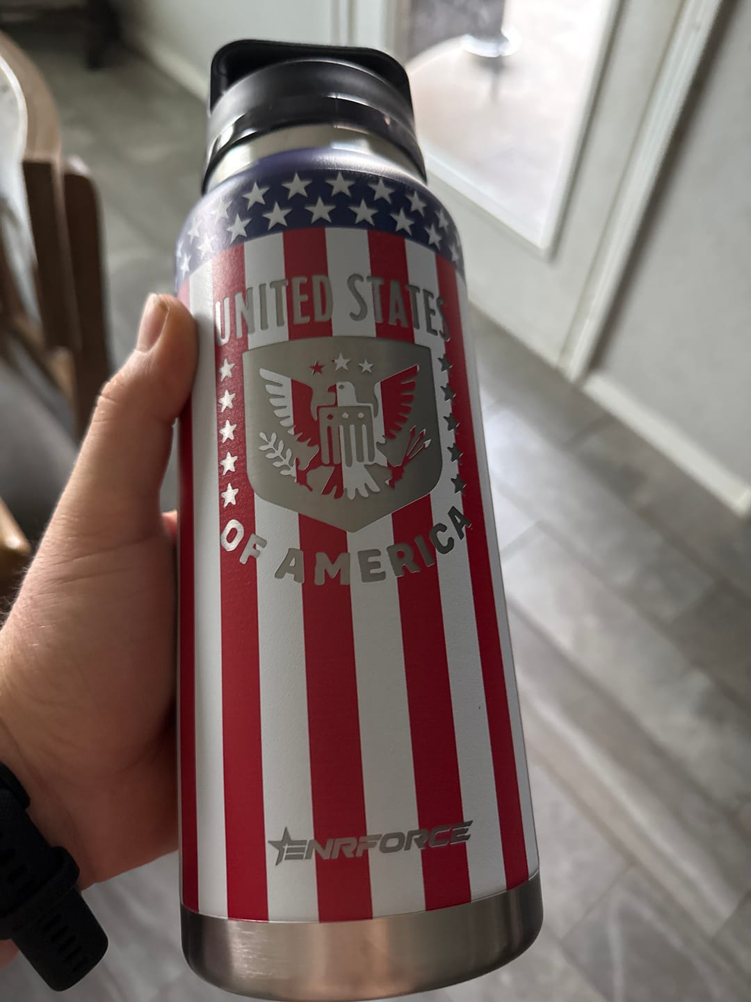Customer photo review of Enrforce Rambler Water Bottle