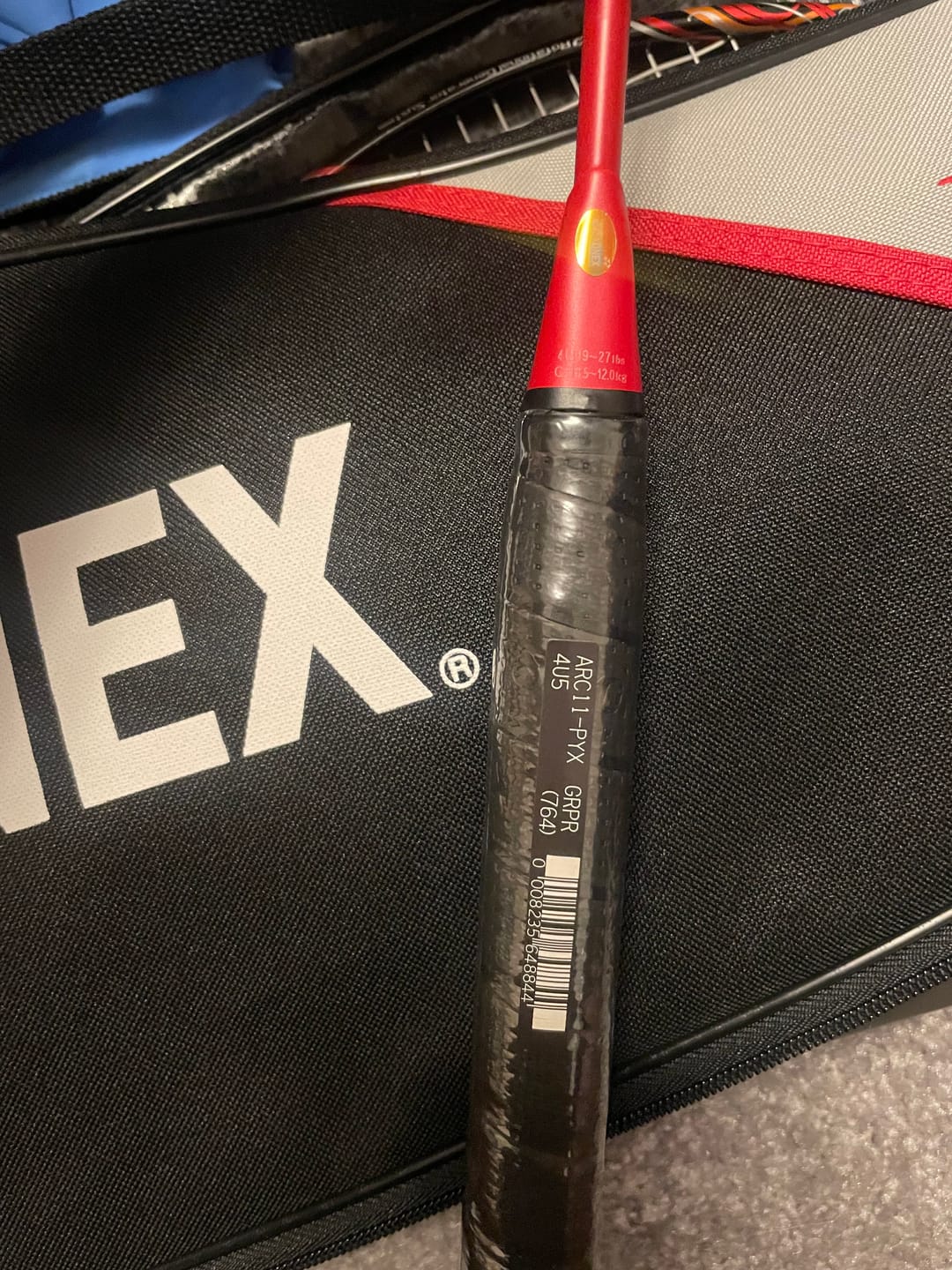 Customer photo review of Yonex Arcsaber 11 Pro Unstrung Badminton Racket [Red]