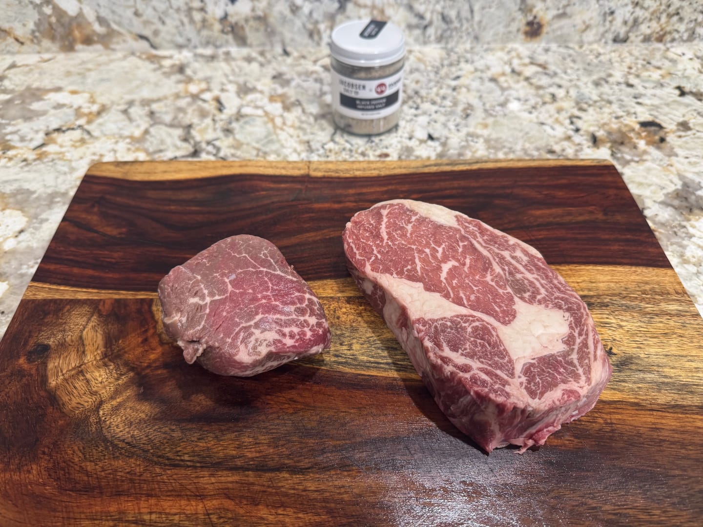 Customer photo review of USDA Prime Filet Mignon Steak