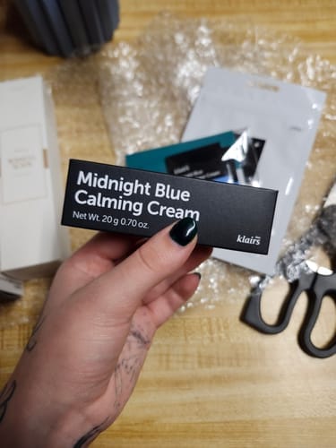 Customer photo review of Midnight Blue Calming Cream