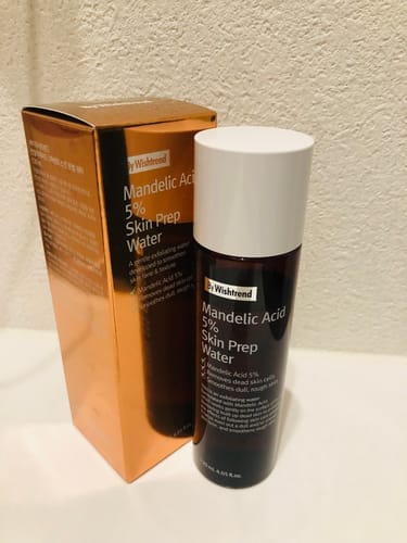 Customer photo review of Mandelic Acid Gentle Exfoliating Toner