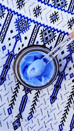 Customer photo review of Midnight Blue Calming Cream