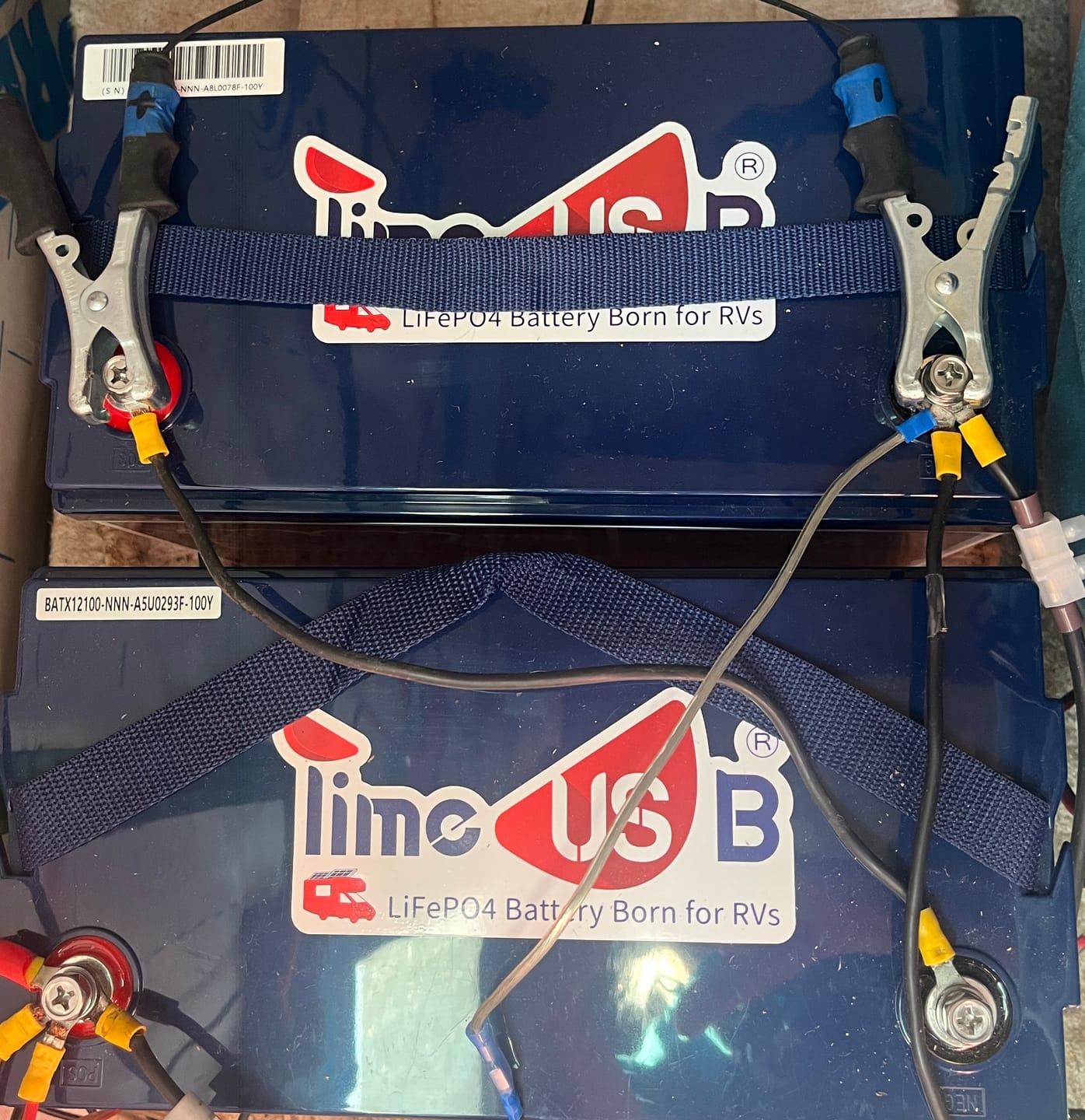 Customer photo review of Timeusb LiFePO4 100Ah Pro Batterie 12V