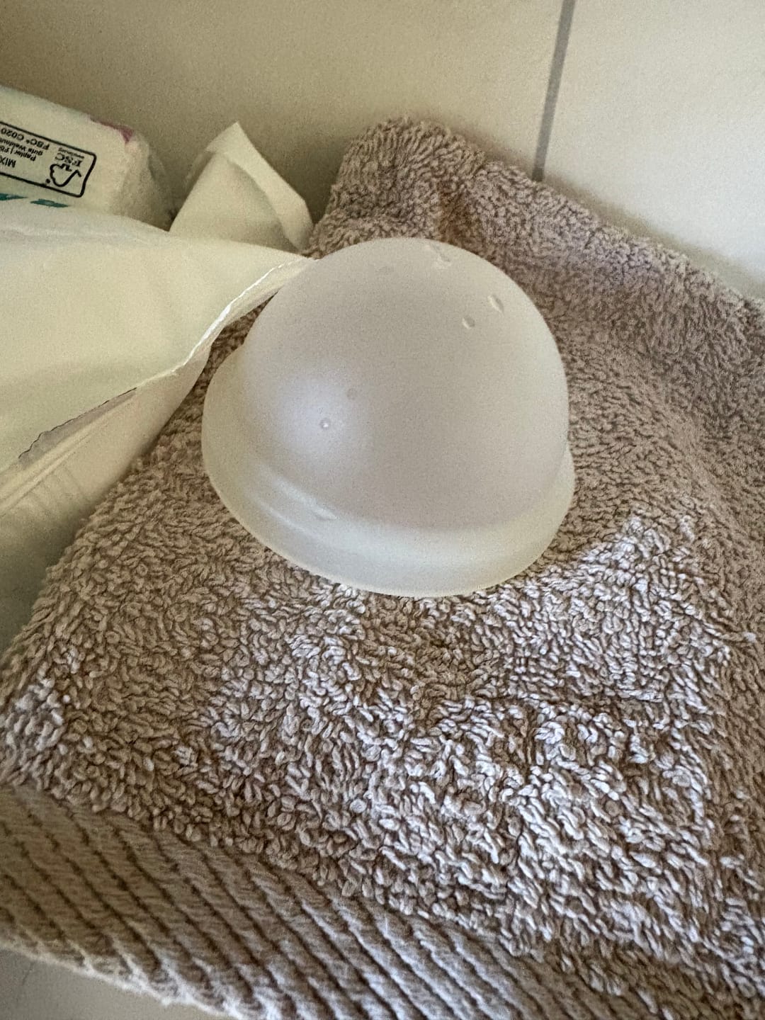 Customer photo review of 🎁 femdisc Einweg-Menstruationsscheibe (100% off)