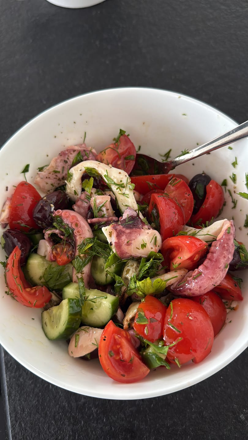 Customer photo review of OELiven Kalamata 500 g - Bio Kalamata Oliven mit Kräutern